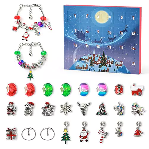 Jarkyfine 2023 DIY Armband Adventskalender für Kinder