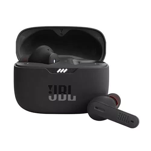 JBL Tune 230 NC TWS Wasserfeste, True-Wireless In-Ear-Kopfhörer mit Noise-Cancelling in Schwarz Mit bis zu 40 Stunden Musikwiedergabe