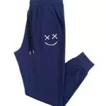 JMIERR Jogginghose Herren Baumwolle Thermo Freizeithose Herren Lang mit Kordelzug-Aufdruck Sweatpants Herren mit Taschen Fitnessstudio und Draußen Regular Fit