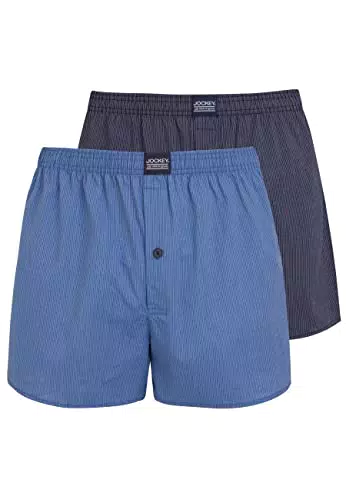 Jockey Everyday Striped Boxer Woven 2 PackMehrfarbig