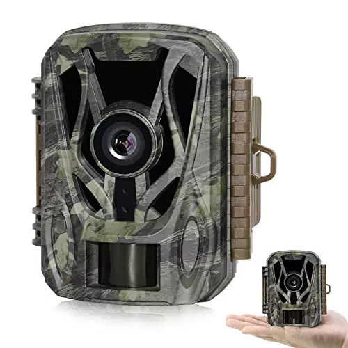 JOH Wildkamera, 24MP, 1080P, 0, 1s Trigger Geschwindigkeit Bewegung aktiviert