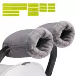 KAVAWADA Kinderwagen Handwärmer Kinderwagen, Handmuff für Kinderwagen mit Fleece und Baumwolle Innenseite
