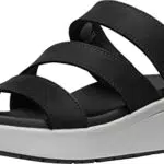 KEEN Damen Ellecity Slide Sandalen, Black/Drizzle