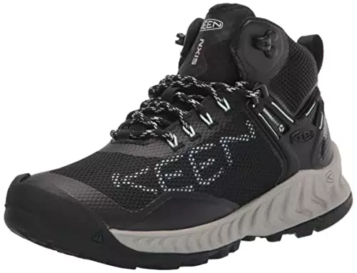 KEEN Damen Nxis Evo Mid Wp Outdoor/trekking Stiefel Schwarz