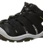 KEEN Herren CNX 2 Sandalen, Black Yellow