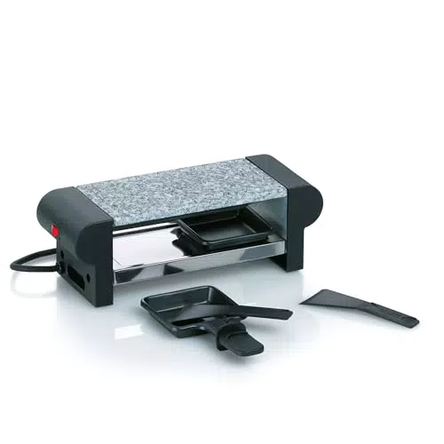 Kela 66493 Raclette mit Granitplatte, Für 2 Personen
