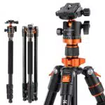 K&F Concept 200cm Stativ, Aluminium Kamera Stativ, K234A7 Tripod mit Einbeinstativ Funktion