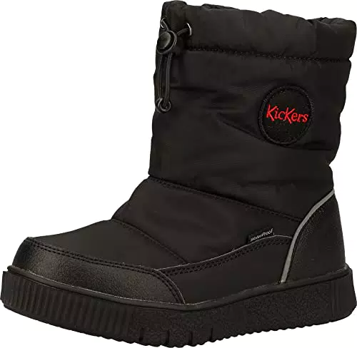KICKERS Atlak Stiefelette ,Jungen, Black