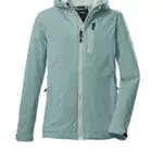 Killtec Mädchen Funktionsjacke/Outdoorjacke mit Kapuze KOS 208 GRLS JCKT; stahlmint
