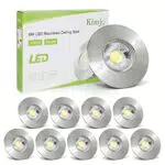 Kimjo LED Einbaustrahler 230V, LED Spots Decke Flach 6W Kaltweiß 6000K