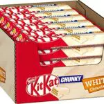 Kitkat NESTLÉ KITKAT CHUNKY White Schokoriegel, Knusper-Riegel mit weißer Schokolade & knuspriger Waffel