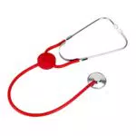 Klein Theo 4608 Metall Stethoskop I Hochwertiges Abhörgerät für Kinder I Verstärkt Herz- und Atemgeräusche I Maße: 63 cm x 16 cm x 2 cm I Spielzeug für Kinder ab 5 Jahren