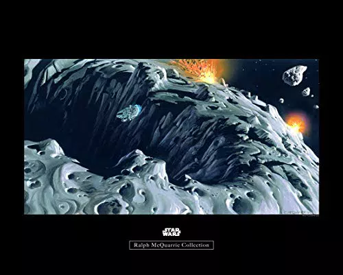 Komar Wandbild, Star Wars Classic RMQ Asteroid, Kinderzimmer