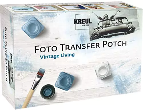KREUL 49990 - Foto Transfer Potch Set Vintage Living