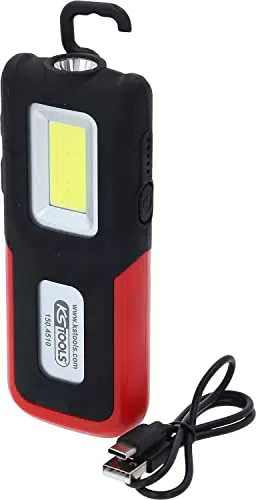 KS Tools 150.4510 Mobile Werkstatt-Handlampe, knickbar