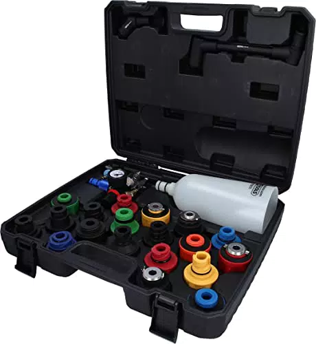 KS Tools 150.9130 Master Öl-Einfülltrichter-Satz mit drehbarem Winkelarm