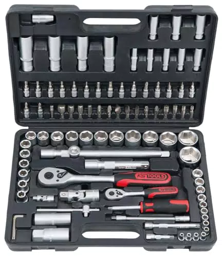 KS Tools 911.0694 1/4"+1/2" Steckschlüssel-Satz, 94-tlg