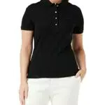 Lacoste Damen PF5462 Poloshirt, Black, 44