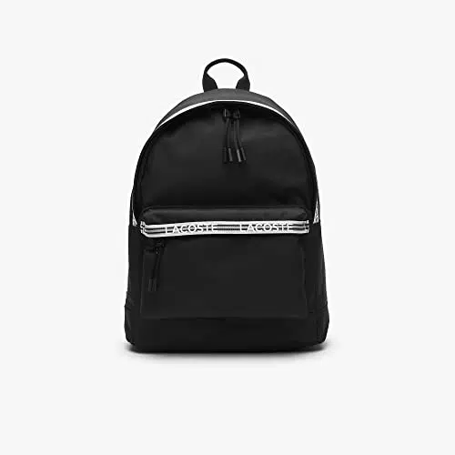 Lacoste NH4269NZ Backpack, Schwarz, Weiß, 00 Männer