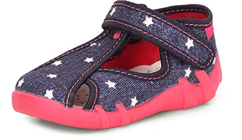 Ladeheid Kinder Mädchen Jungen Hausschuhe Schlapfen LARB018