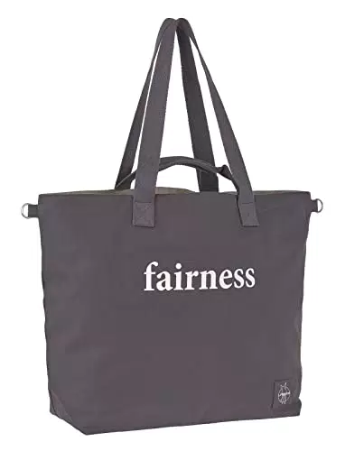 LÄSSIG Baby Einkaufstasche Kinderwagentasche Bio-Baumwolle waschbar/Green Label Cotton Statement Shopper
