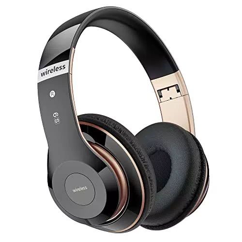 Lankey Sound Kopfhörer Kabellos Bluetooth, Bluetooth Kopfhörer Over-Ear mit 6 EQ Modi