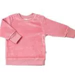 Leela Cotton Baby Kinder Nicky Sweatshirt Bio-Baumwolle 6 Farben Wählbar Jungen Mädchen Langarmshirt T-Shirt Gr. 62/68 bis 116