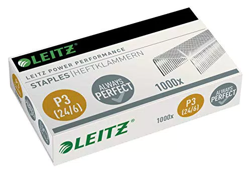 Leitz Power Performance Heftklammern P3, 1000 Stück