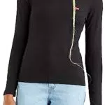 Levi's Damen Long-Sleeve 2-Pack Tee T-Shirt, Mineral Black/Mineral Black