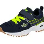 Lico Jungen Colchester VS Hallenturnschuh, Marine/ Schwarz/ Lemon