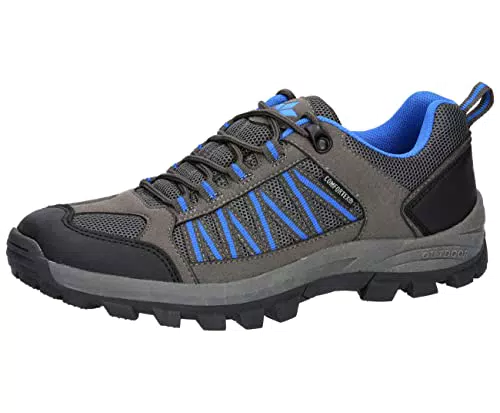 Lico Unisex Fraser Cross-Laufschuh, grau/blau