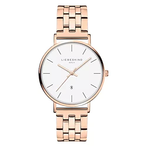 LIEBESKIND Damen Analog Quarz Uhr mit Edelstahl Armband LT-0211-MQ