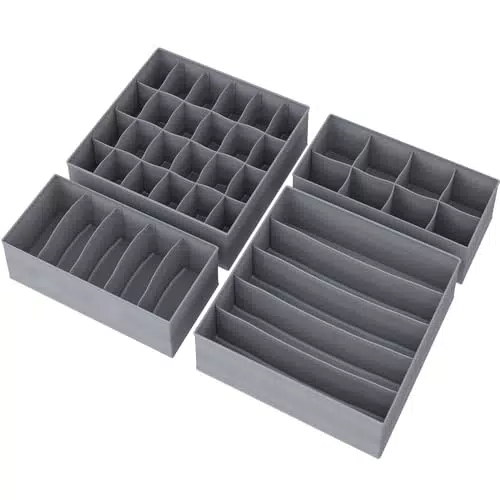 Lifenite Unterwäsche-Organizer, Aufbewahrungsbox für Unterwäsche