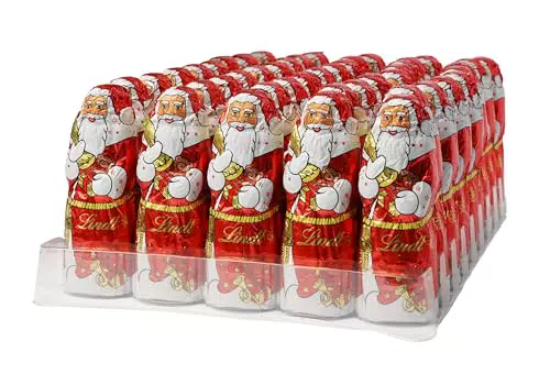 Lindt Weihnachtsmann Schokolade, 45er Pack