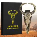 LKKCHER Bullenschädel Flaschenöffner, Kuh Totenkopf Geschenke