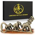 LKKCHER Glücks Elefanten Geschenke, Elefant Bier Flaschenöffner