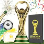 LKKCHER Trophäe Bier Flaschenöffner, Geschenk für Fußball Fans