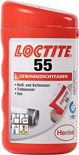LOCTITE 55, Gewindedichtfaden für schnelle Dichtung