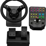 Logitech G Saitek Farm Sim Controller, Farming Simulator Bundle bestehend aus Lenkrad