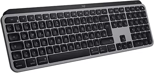 Logitech MX Keys für Mac kabellose beleuchtete Tastatur