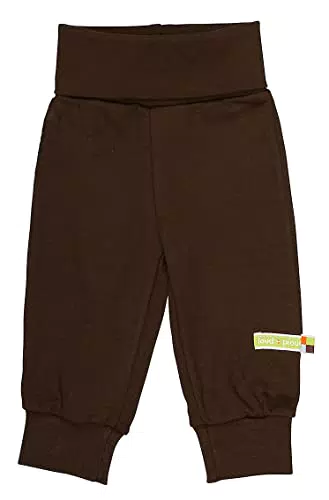 loud + proud Unisex Baby bukser Hose, Braun, 50-56 EU