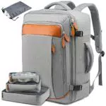 LOVEVOOK Handgepäck Reiserucksack, 35L-40L Erweiterbarer Handgepäck Rucksack Flugzeug