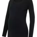 MAMA.LICIOUS Women's MLEMMA Nell L/S TOP 2F E. A. Langarmshirt