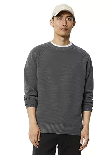 Marc O'Polo Herren 328502560068 Pullover, Grau, 3X