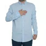 Marc O'Polo Herren 766842156 Freizeithemd, Blau (Airblue 8
