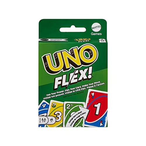 Mattel Games Uno Flex, Uno Kartenspiel für die Familie