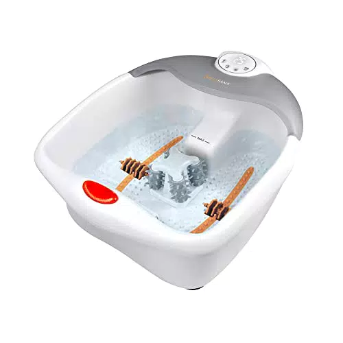 medisana FS 885 Fußsprudelbad mit Wärmefunktion, Angenehme Fußreflexzonenmassage