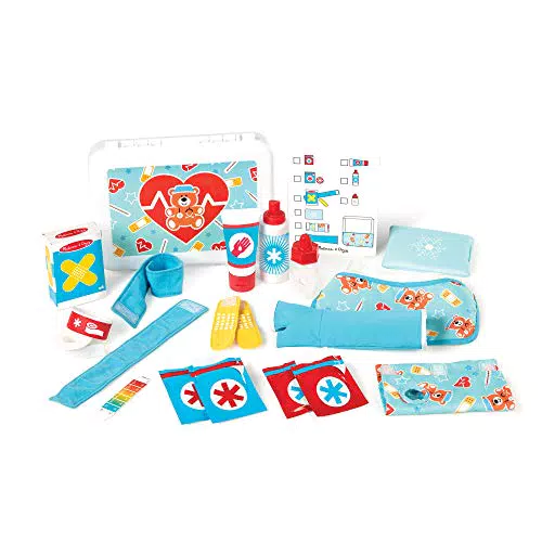 Melissa & Doug Gute Besserung Erste-Hilfe-Spielset, Lernspielzeug