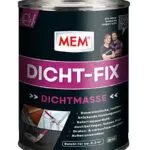 MEM Dicht-Fix, Für alle üblichen Untergründe, Zur Abdichtung von Undichtigkeiten und kleineren Leckstellen