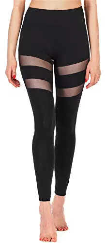 Merry Style Damen Lange Leggings Fitnesshose aus Viskose MS10-232
